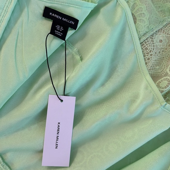 NWT Karen Millen Guipure Lace Pleated Skirt Midi Dress. Sold Out! - Picture 13 of 16